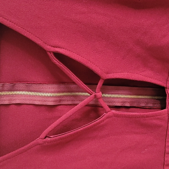 Charlotte Russe Burgundy Dress - Picture 3 of 5